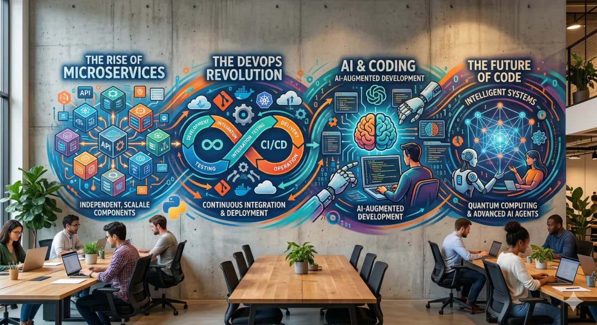 Modern Software Development: Patterns, Challenges, and the Future